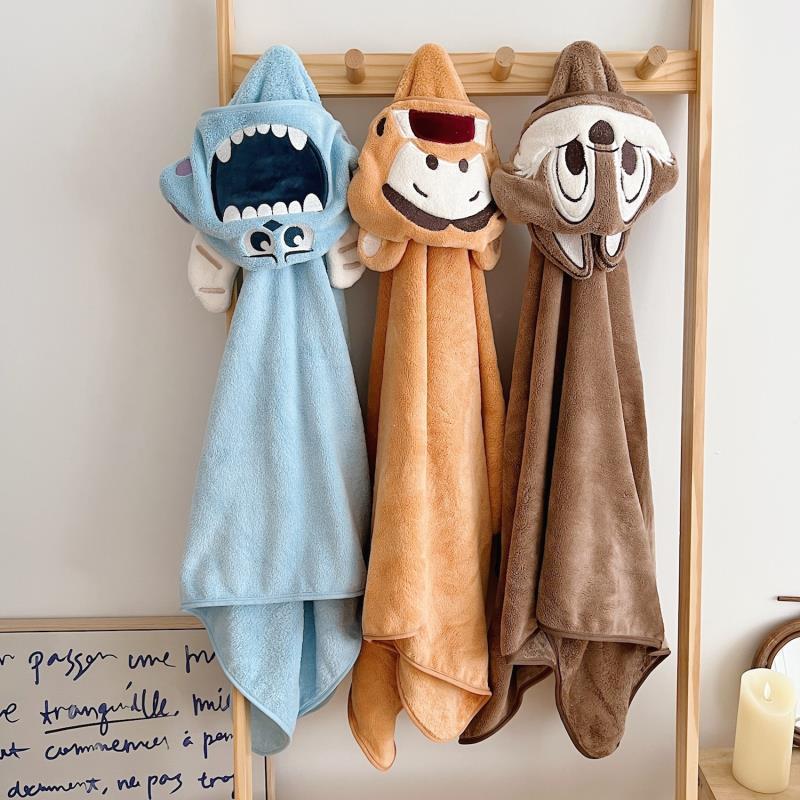 Kids hooded towel